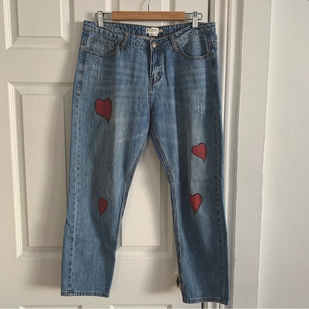 Lili Sidonio Molly Bracken Heart Jeans